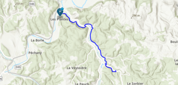 Les Bords du Coly VTT Périgord